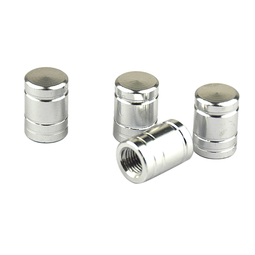 4pcs Aluminum Wheel Valves Tyre Stem Air Caps Cover Auto Motorcycle