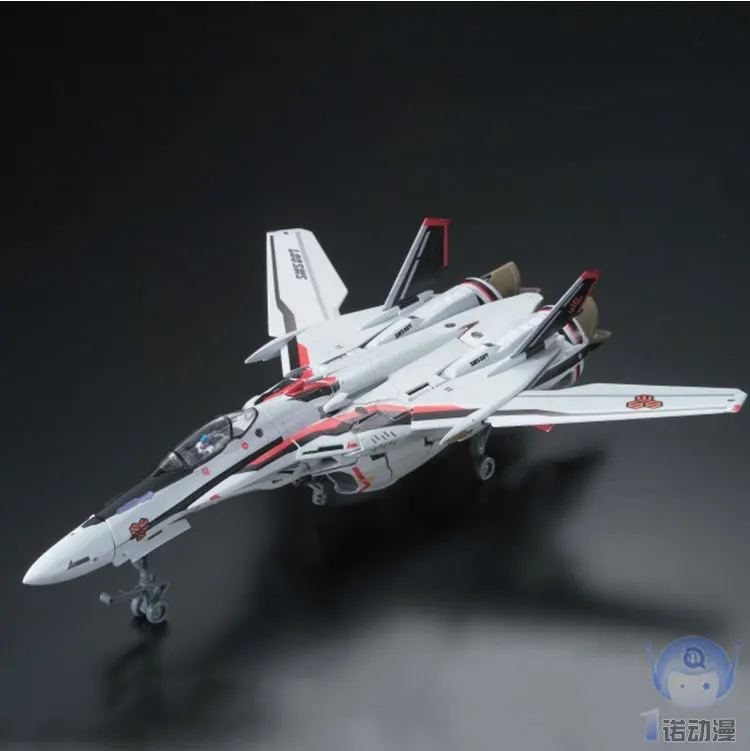 Goede Originele Gundam 1 72 Model VF 25F Messias Valkyrie Altd Custom Dimension Fortress Macross Mobiele Pak Kinderen Speelgoed Met Houder