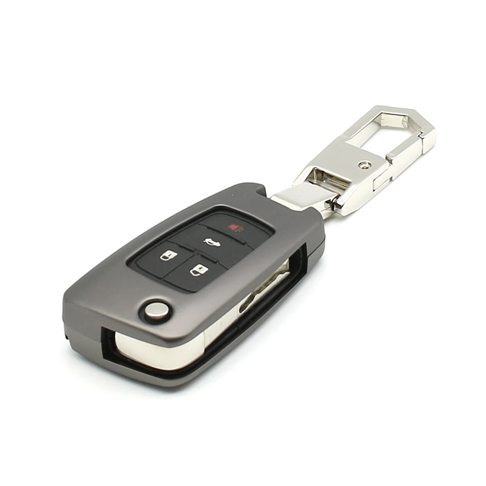 Для Chevrolet Cruze Sonic BuickRemote брелок в виде ракушки чехол Авто держатель чехол смарт-протектор Kirsite покрытие - Название цвета: 3