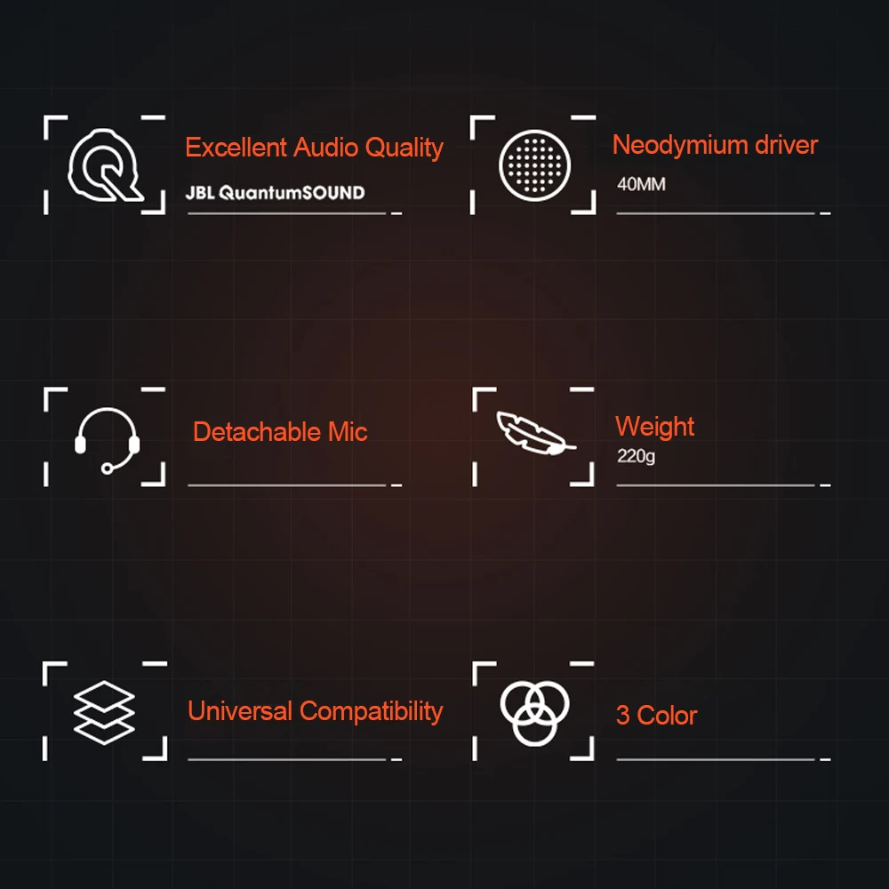JBL QUANTUM100 Gaming Headset 7 1 with Mic Microphone Foldable Headphones for PS4 for Nintendo Switch for Xbox One PC TV Phone