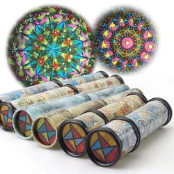 Kaléidoscopes rotatifs extensibles, 3 sortes de kaléidoscopes, réglables, monde coloré fantaisie, jouet pour bébé, jouet pour enfant autisme 