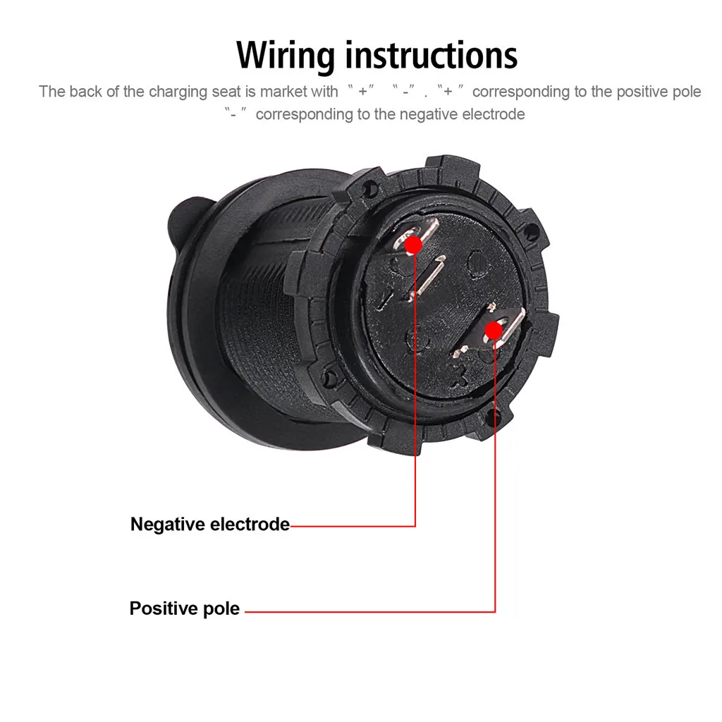 12 V-24 V водонепроницаемый USB зарядное устройство для мобильного телефона и адаптеры для сигарет и зажигалки для мотоцикла для лодки, для трактора#726