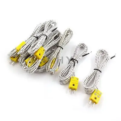 

10 x K-Type Temperature Controller Thermocouple Sensor Wire -50C to +200C 10ft