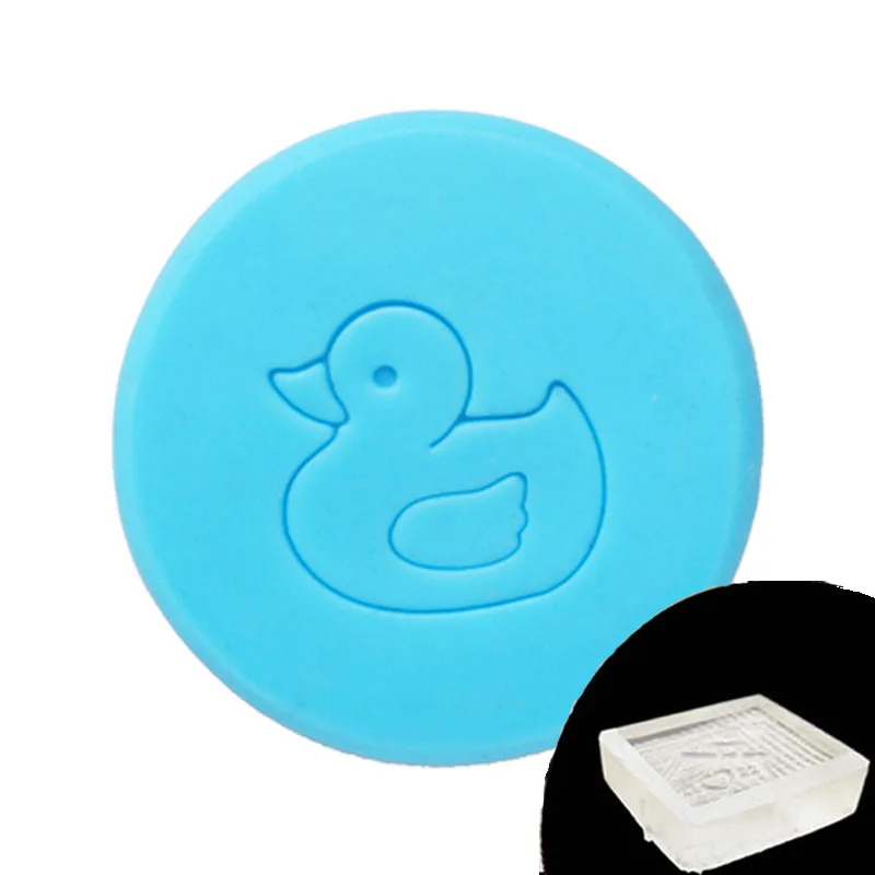 Resin Soap Stamp Mold, Animal, Cat, Fish, Duck, Frog Pattern, Natural Handmade Seal, Acrylic, Mini DIY, 3cm