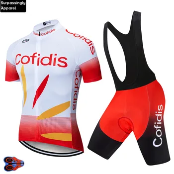 

2019 Pro Summer Codidis Cycling Jersey Team Short Sleeve Ropa Ciclismo Maillot Bike Clothes Quick Dry Bicycle Clothing 9D Gel