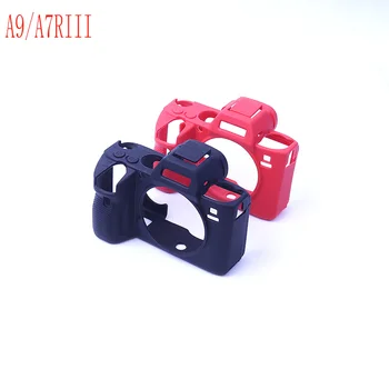 

Soft Camera Bag Silicone Case Rubber Camera case Protective Body Cover Skin For Sony A7R3 A9 A7R III A7RM3 A7 mark iii A7 III