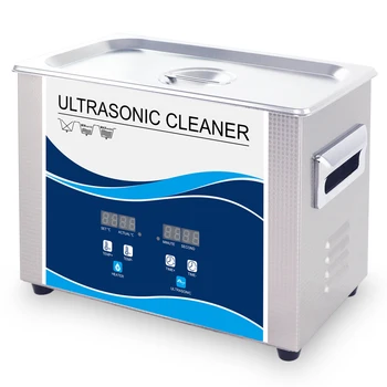 

4.5L Digital Ultrasonic Cleaner Heated 180w 40KHz Ultrasonic Jewelry Cleaner with Basket for Parts Denture Brass Eyeglass Ring
