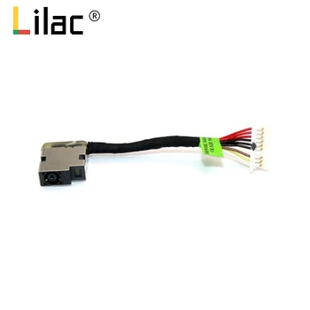 

DC Power Jack with cable For hp 15-BC 15-AX 15-BC015TX 15-BC011TX 15-BC014TX Omen 2 TPN-Q173 laptop Connector Port Plug wire