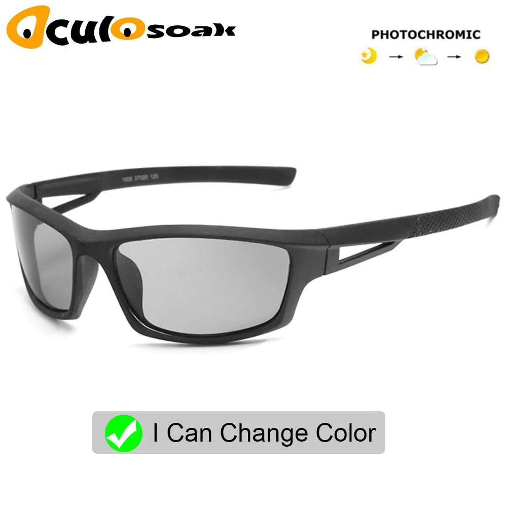 

Driving Photochromic Sunglasses Men Polarized Chameleon Discoloration Sun glasses for men oculos de sol masculino 2019
