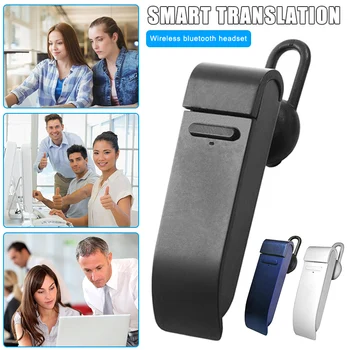 

Translate Earphone Wireless Business Earbuds Multi-language Bluetooth Translator Headset FKU66