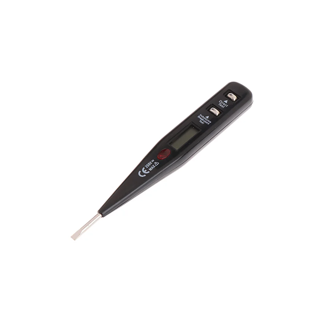 AC DC 12-250V Цифровой измеритель напряжения Электрический тестер Ручка детектор индукции датчик