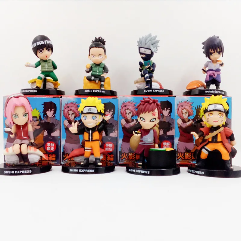 

Cheng yuan Anime zheng xian Sushi 8-Naruto Inclusion Hidden-Garage Kit Model Decoration Doll