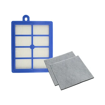 

Washable 1PCS dust Hepa Filter H12 H13+2PCS Motor cotton filter for Philips Electrolux AEG Vacuum Cleaner replacement parts