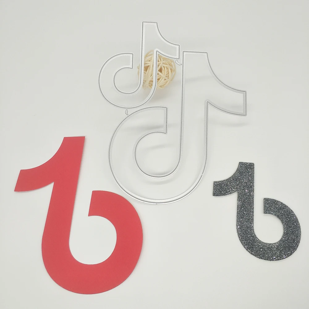 

New size musical note combination metal cutting mold photo album cardboard DIY gift card decoration embossing crafts