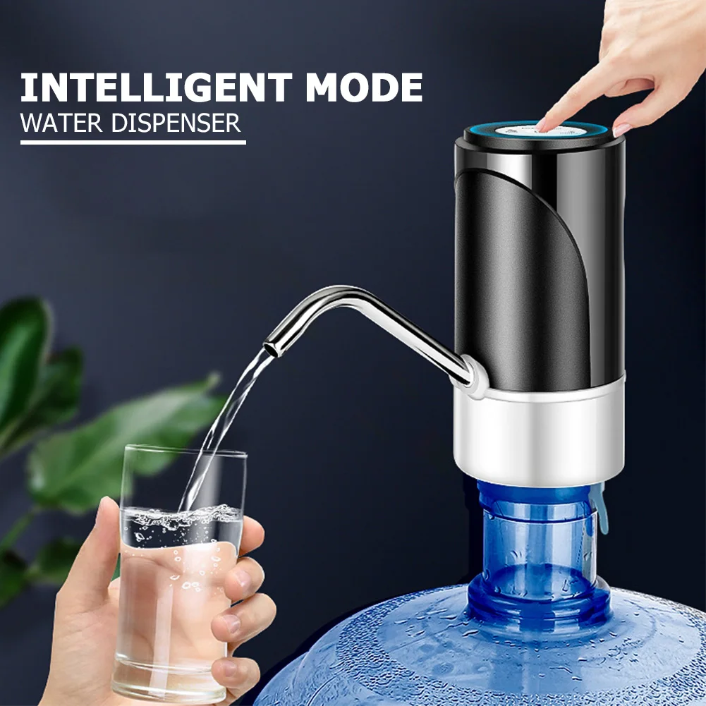 Two Mode Barrelled Water Automatic Pump Smart Dispenser USB Charging Auto Gallon Switch Drinking | Дом и сад