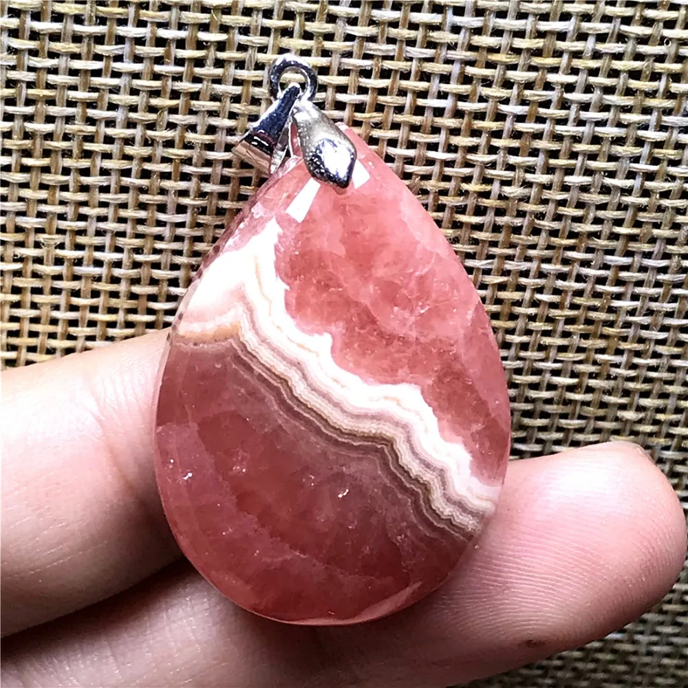 Rhodochrosite Pendant (116)