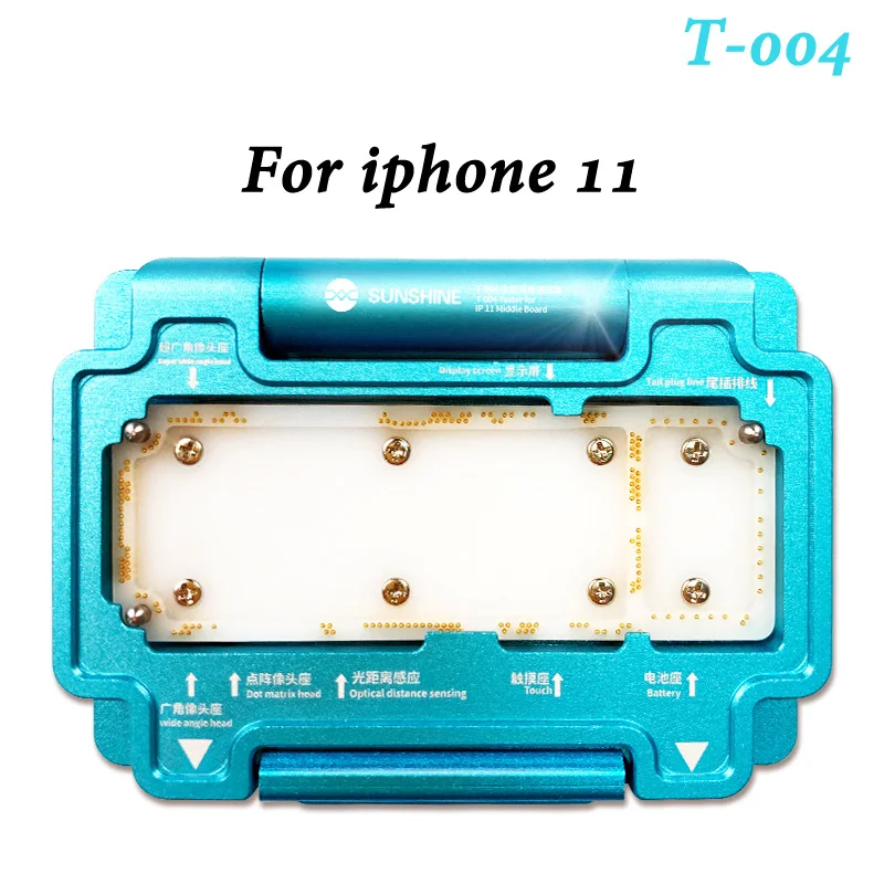For iPhone 11 Солнечный T-004 T-005 для iPhone 11/11 Pro/11 Pro Max Средний тестер материнской платы приспособление - Цвет: For iPhone 11