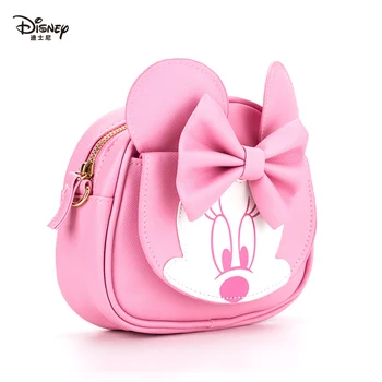 

Disney Authentic Bag Cute Cartoon Pupils Messenger Bag Mickey Mouse Portable Small Tide Bag Princess Fashion Handbag
