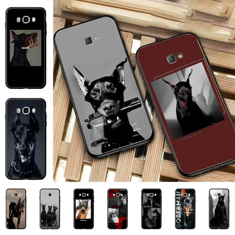 YNDFCNB Doberman чехол для телефона с изображением собаки Samsung J 4 5 6 7 8 prime plus 2018 2017 2016 J7 core |