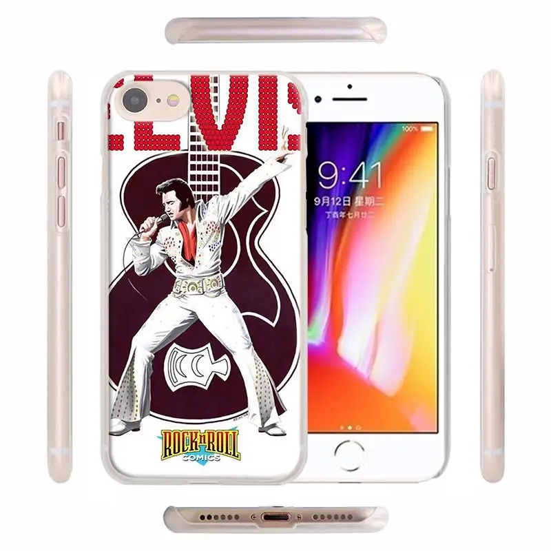 Чехлы для телефонов Elvis Presleys для Apple iPhone 11 Pro Max X XR XS MAX чехол для iPhone 6 6s 7 8 Plus 5 5S SE