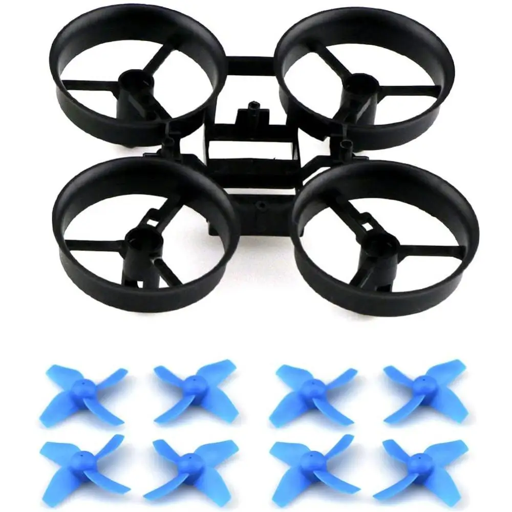 Hélices Drone RC 4 pales + Cadre pour JJRC H36 Eachine E010 Blade Inductrix