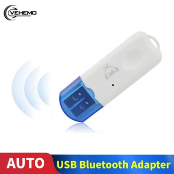 

2 in 1 USB Bluetooth Adapter Car Audio Wireless Bluetooth Receiver Professional AUX Dual Output Bluetooth Music Receiver