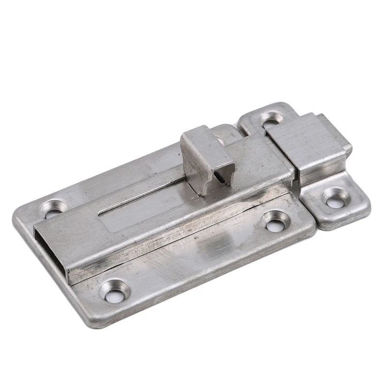 Stainless Steel 2/3/4 inch Door Bolts Hardware Small Latches Buckles Sliding Lock Barrel Bolt Security Anti-Theft Door Deduction