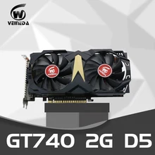 VEINEDA, видео карта,, новые графические карты GT740, 2 Гб, GDDR5, 128 бит, 740, HDMI, VGA