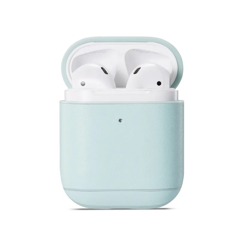 Для Airpods 2 чехол кожаный наушник дизайнерский чехол Funda для Apple Airpods 1 2 чехла