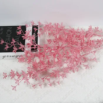 

Artificial Flower Oncidium Wedding Wedding Hall High-End Floral Plastic Lilac Mist Flower Modeling Flower Arrangement