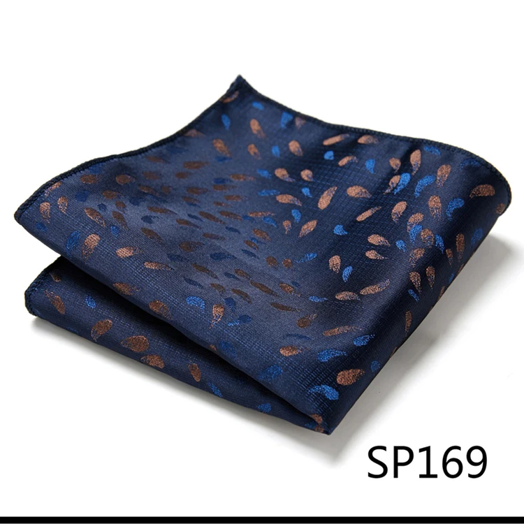 Newest style  Brand Factory Sale Top grade  Pocket Square Paisley Dropshipping Clothing accessories Memorial Day Fit Workplace