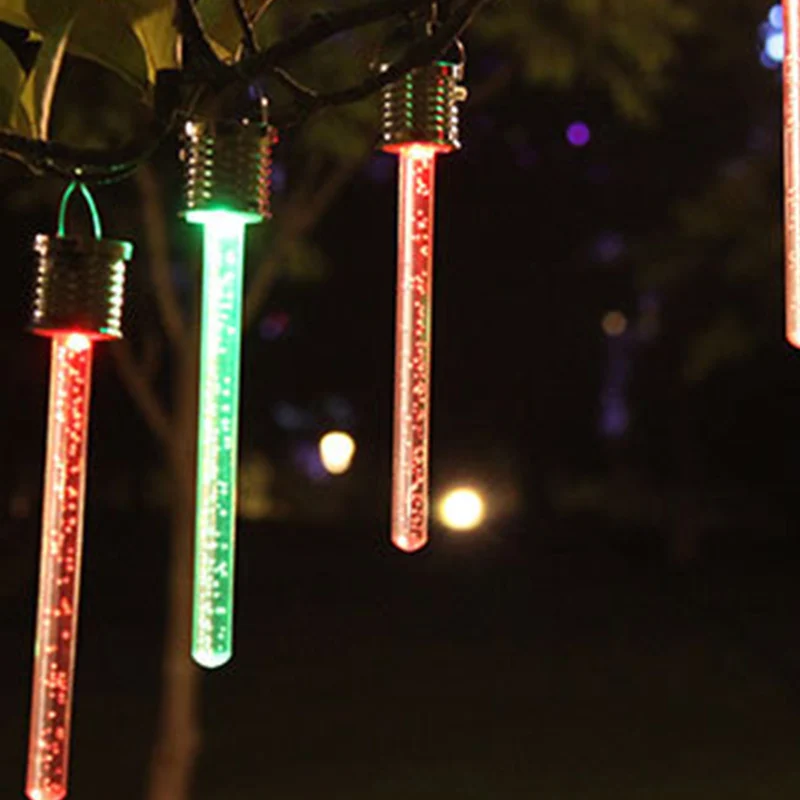 

Solar Acrylic Hanging Lamp LED Color Changing Garden Lighting Waterproof WWO66