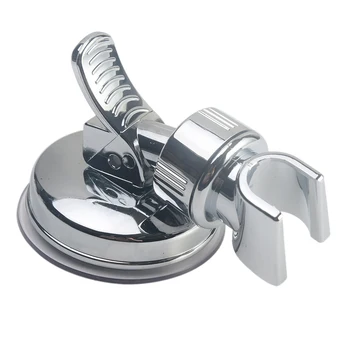 

Adjustable Accessories Home Full Plating Wall Mount Bathroom Plastic Replacement Shower Rail Head Universal Suction Cup Holder