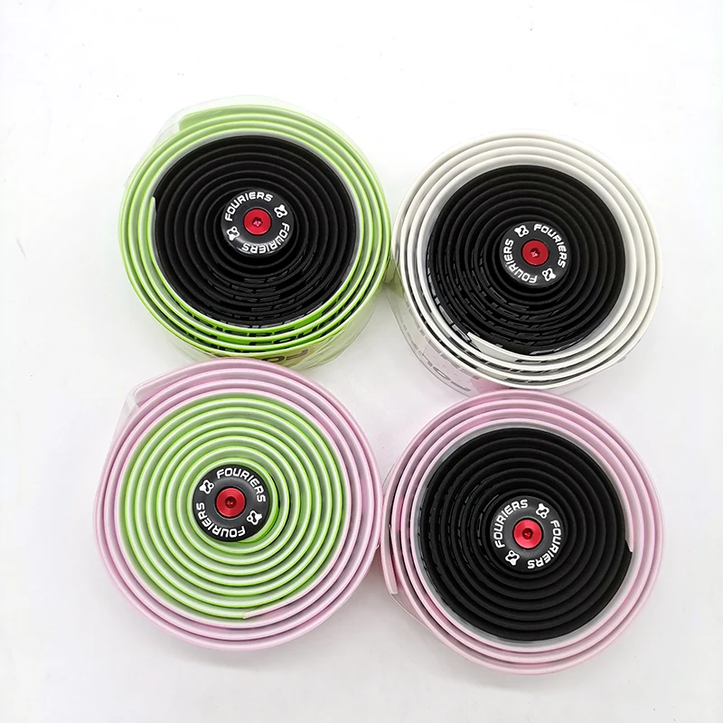 FOURIERS BP-S001-DC30, руль для шоссейного велосипеда, двухцветная лента, комфортная, 3 см х 200 см, детали для велосипеда