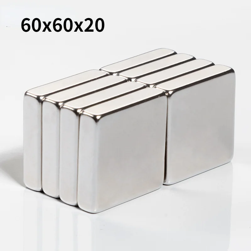 

1 pcs Powerful Neodymium Bar Magnets, Rare-Earth Metal Neodymium Magnet, N52, 50x25x10 mm