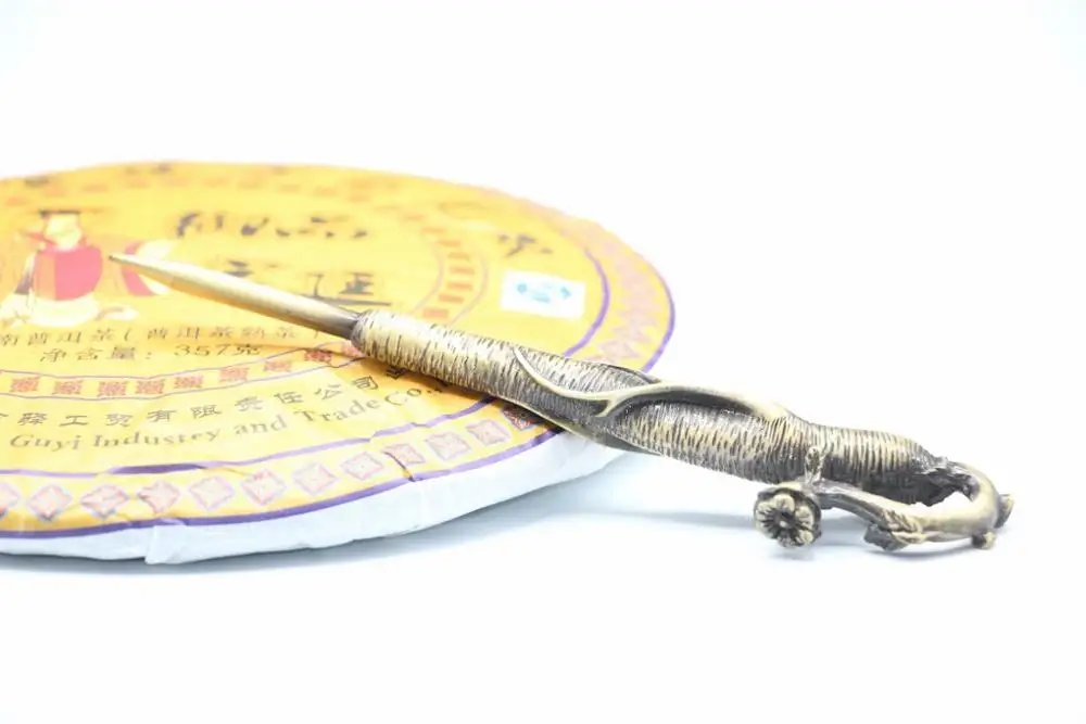 Chinese black puer tea knife for pu erh (pu er) needle The thorn of a lotus root green milk oolong gaba | Дом и сад
