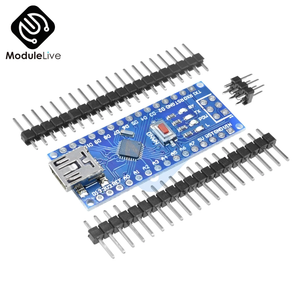 Nano Mini USB с Загрузчиком совместимая плата контроллера 3 0 Для Arduino CH340 драйвер v3.0
