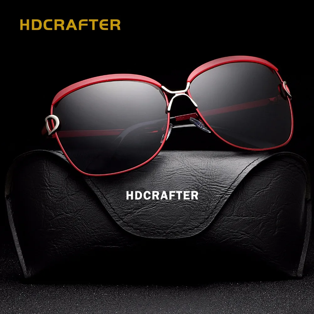 HDCRAFTER женские солнцезащитные очки с поляризацией элегантный стиль звезд
