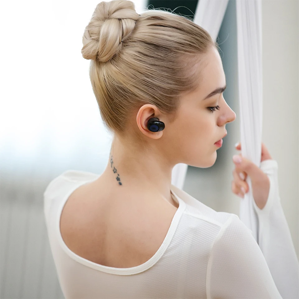 pels Sult Bliver værre Jbl T120tws True Wireless Bluetooth Earphones Tune 120 Tws Stereo Earbuds  Bass Sound Headphones Headset With Mic Charging Case - Earphones &  Headphones - AliExpress