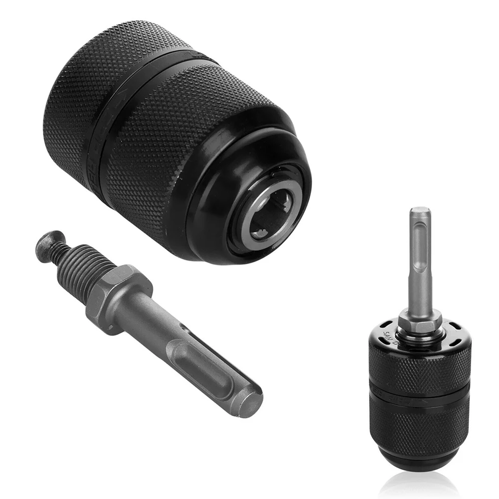 

13MM Hardware Tool Part Drill Chuck Professional Keyless Drill Chuck with SDS Plus Adaptor for Under 700W Drill Bit Drill Hammer