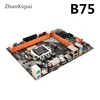 Zhankvpai B75 Desktop Computer Motherboard  Support LGA1155 i3 i5 i7 Processor Ddr 3 Memory M.2  Nvme  Sata3.0 start ► Photo 3/6