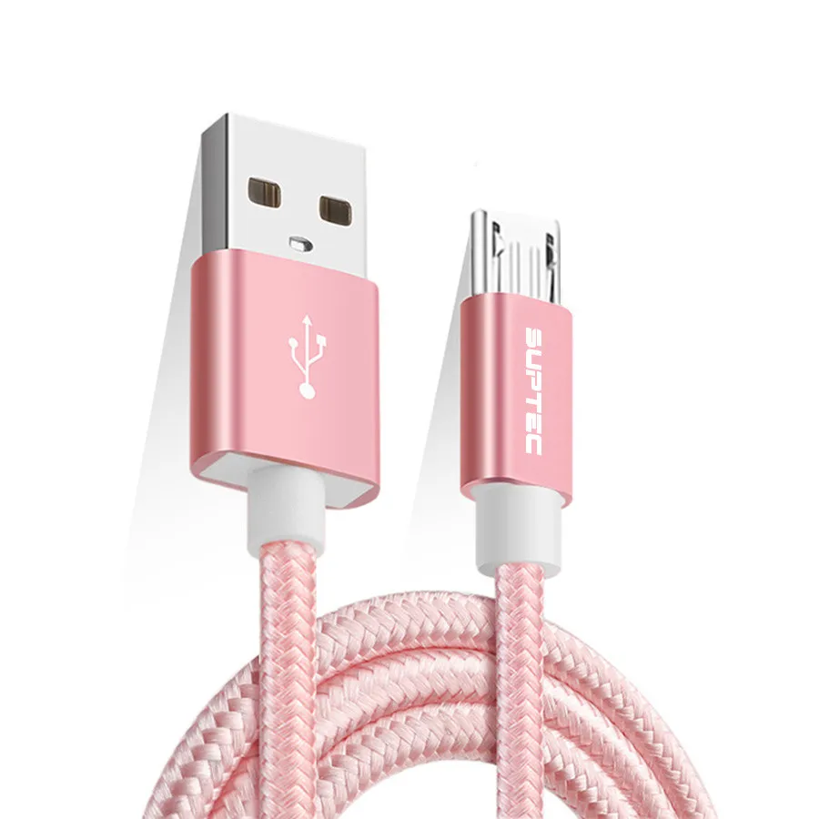 

Micro USB Cable, Nylon Fast Charging Data Sync Cable for Samsung A5 J7 S7 S6 Huawei Xiaomi Sony Phone wall Charger Cord 2M/3M