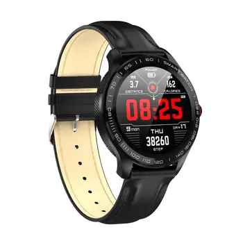 

L9 ECG PPG Smart Watch Men Sports Heart Rate Bluetooth Smartwatch Waterproof IP68 Blood Pressure Oxygen Leather Watch Women