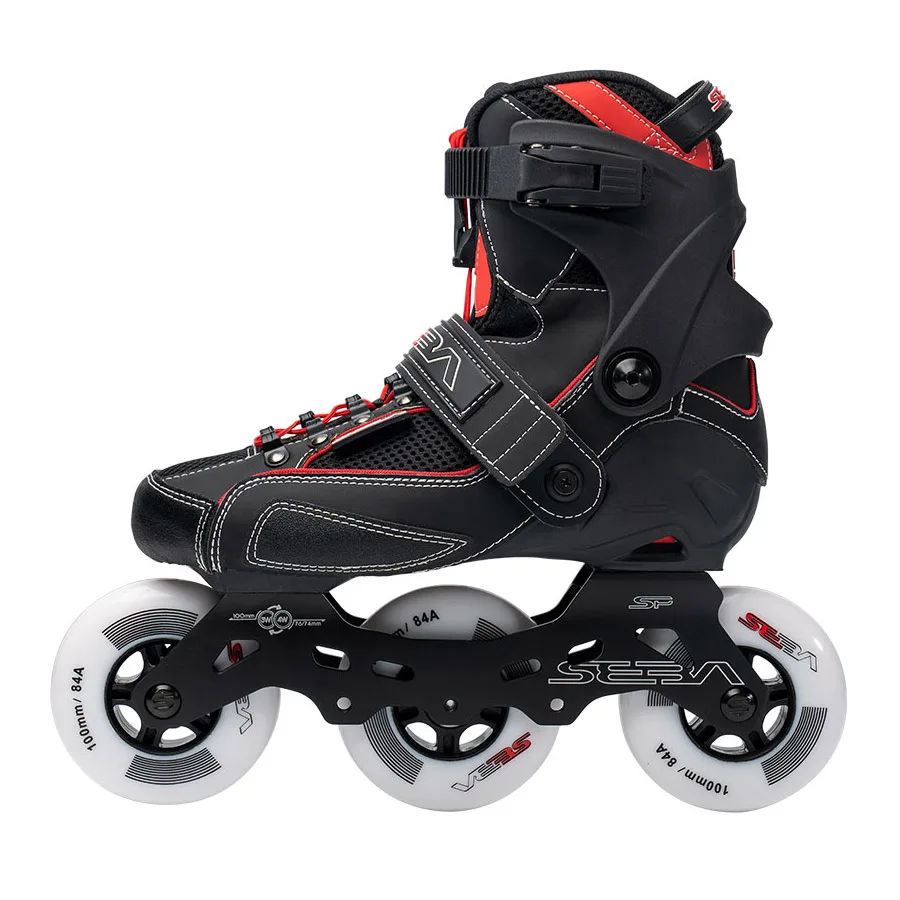 

JK 100% original 2020 SEBA GTX Inline Skates 4*76/80mm or 3*100/110mm Wheels Adjustable Roller Skating Shoes Free Skating Patine