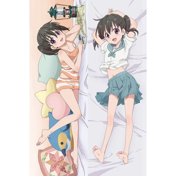 

Anime Dakimakura 2Way 160x50cm Encouragement of Climb Hinata Kuraue Japanese Girl Loli Cute Body Hugging Pillow Case Waifu OTAKU