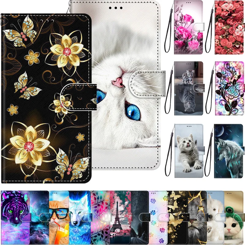 Wallet Case For Samsung Galaxy Note 10 Lite S10 S20 Plus Ultra M60S M80S A01 A21 A51 A70s A71 A81 A91 Flip Leather | Мобильные