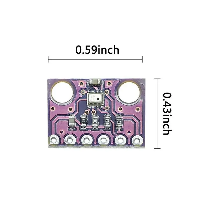 Цифровой датчик барометрического давления I2C / SPI BMP280 5 В для замены высокой