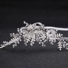 Аксессуары для волос, головной убор, головной убор невесты, форма листа, жемчуг волосы расческа, свадебные ювелирные украшения
