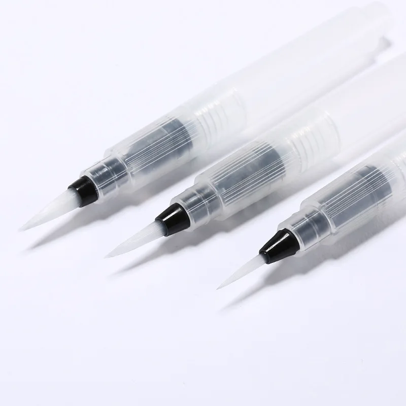 Ginflash Refillable Paint brush Water Brush Ink Pen  Water Color soft head Calligraphy watercolor paints Painting 2