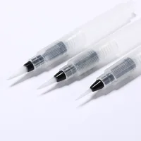 Ginflash Refillable Paint brush Water Brush Ink Pen  Water Color soft head Calligraphy watercolor paints Painting 2